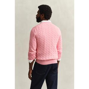 GANT Cotton Cable Knit Crew Neck Sweater